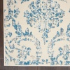 image:imageNourison Home Jubilant Ivory Pink 6 x 9 Area Rug  Easy Clean Non Shedding Bed Room Living Room Dining Room Kitchen 6 x 9Ivory Blue