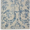 image:imageNourison Home Jubilant Ivory Pink 6 x 9 Area Rug  Easy Clean Non Shedding Bed Room Living Room Dining Room Kitchen 6 x 9Ivory Blue