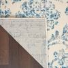 image:imageNourison Home Jubilant Ivory Pink 6 x 9 Area Rug  Easy Clean Non Shedding Bed Room Living Room Dining Room Kitchen 6 x 9Ivory Blue