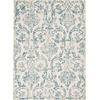 image:imageNourison Home Jubilant Ivory Pink 6 x 9 Area Rug  Easy Clean Non Shedding Bed Room Living Room Dining Room Kitchen 6 x 9Ivory Blue