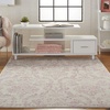 image:imageNourison Home Jubilant Ivory Pink 6 x 9 Area Rug  Easy Clean Non Shedding Bed Room Living Room Dining Room Kitchen 6 x 9Ivory Pink