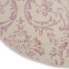 image:imageNourison Home Jubilant Ivory Pink 6 x 9 Area Rug  Easy Clean Non Shedding Bed Room Living Room Dining Room Kitchen 6 x 9Ivory Pink