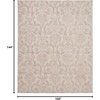 image:imageNourison Home Jubilant Ivory Pink 6 x 9 Area Rug  Easy Clean Non Shedding Bed Room Living Room Dining Room Kitchen 6 x 9Ivory Pink