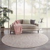 image:imageNourison Home Jubilant Ivory Pink 6 x 9 Area Rug  Easy Clean Non Shedding Bed Room Living Room Dining Room Kitchen 6 x 9Ivory Pink