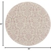 image:imageNourison Home Jubilant Ivory Pink 6 x 9 Area Rug  Easy Clean Non Shedding Bed Room Living Room Dining Room Kitchen 6 x 9Ivory Pink