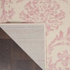 image:imageNourison Home Jubilant Ivory Pink 6 x 9 Area Rug  Easy Clean Non Shedding Bed Room Living Room Dining Room Kitchen 6 x 9Ivory Pink