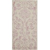 image:imageNourison Home Jubilant Ivory Pink 6 x 9 Area Rug  Easy Clean Non Shedding Bed Room Living Room Dining Room Kitchen 6 x 9Ivory Pink