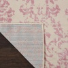 image:imageNourison Home Jubilant Ivory Pink 6 x 9 Area Rug  Easy Clean Non Shedding Bed Room Living Room Dining Room Kitchen 6 x 9Ivory Pink