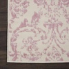 image:imageNourison Home Jubilant Ivory Pink 6 x 9 Area Rug  Easy Clean Non Shedding Bed Room Living Room Dining Room Kitchen 6 x 9Ivory Pink