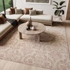 image:imageNourison Home Jubilant Ivory Pink 6 x 9 Area Rug  Easy Clean Non Shedding Bed Room Living Room Dining Room Kitchen 6 x 9Ivory Pink