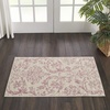 image:imageNourison Home Jubilant Ivory Pink 6 x 9 Area Rug  Easy Clean Non Shedding Bed Room Living Room Dining Room Kitchen 6 x 9Ivory Pink