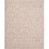 image:imageNourison Home Jubilant Ivory Pink 6 x 9 Area Rug  Easy Clean Non Shedding Bed Room Living Room Dining Room Kitchen 6 x 9Ivory Pink