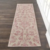 image:imageNourison Home Jubilant Ivory Pink 6 x 9 Area Rug  Easy Clean Non Shedding Bed Room Living Room Dining Room Kitchen 6 x 9Ivory Pink