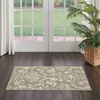 image:imageNourison Home Jubilant Ivory Pink 6 x 9 Area Rug  Easy Clean Non Shedding Bed Room Living Room Dining Room Kitchen 6 x 9Olive