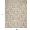 image:imageNourison Home Jubilant Ivory Pink 6 x 9 Area Rug  Easy Clean Non Shedding Bed Room Living Room Dining Room Kitchen 6 x 9Olive