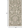 image:imageNourison Home Jubilant Ivory Pink 6 x 9 Area Rug  Easy Clean Non Shedding Bed Room Living Room Dining Room Kitchen 6 x 9Olive