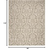 image:imageNourison Home Jubilant Ivory Pink 6 x 9 Area Rug  Easy Clean Non Shedding Bed Room Living Room Dining Room Kitchen 6 x 9Olive