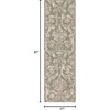 image:imageNourison Home Jubilant Ivory Pink 6 x 9 Area Rug  Easy Clean Non Shedding Bed Room Living Room Dining Room Kitchen 6 x 9Olive