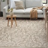 image:imageNourison Home Jubilant Ivory Pink 6 x 9 Area Rug  Easy Clean Non Shedding Bed Room Living Room Dining Room Kitchen 6 x 9Olive