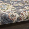 image:imageNourison Home Juniper Floral Charcoal Multi 9 x 12 Area Rug Easy Clean Non Shedding Bed Room Living Room Dining Room Kitchen 9x12Charcoal Multi