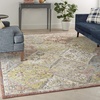 image:imageNourison Home Juniper Floral Terracotta Multicolor 9 x 12 Area Rug Easy Clean Non Shedding Bed Room Living Room Dining Room Kitchen 9x12Terracotta Multicolor