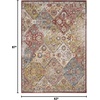 image:imageNourison Home Juniper Floral Terracotta Multicolor 9 x 12 Area Rug Easy Clean Non Shedding Bed Room Living Room Dining Room Kitchen 9x12Terracotta Multicolor