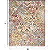 image:imageNourison Home Juniper Floral Terracotta Multicolor 9 x 12 Area Rug Easy Clean Non Shedding Bed Room Living Room Dining Room Kitchen 9x12Terracotta Multicolor