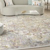 image:imageNourison Home Juniper Ivory Multicolor 710 x 910 Area Rug  Easy Clean Non Shedding Bed Room Living Room Dining Room Kitchen 8 x 10IvoryMulti
