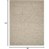 image:imageNourison Home Linked Blue Ivory 8 x 106 Area Rug  Easy Clean Non Shedding Bed Room Living Room Dining Room Kitchen 8 x 11Blue Ivory