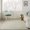 image:imageNourison Home Linked Blue Ivory 8 x 106 Area Rug  Easy Clean Non Shedding Bed Room Living Room Dining Room Kitchen 8 x 11Blue Ivory