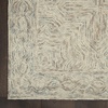 image:imageNourison Home Linked Blue Ivory 8 x 106 Area Rug  Easy Clean Non Shedding Bed Room Living Room Dining Room Kitchen 8 x 11Blue Ivory