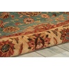 image:imageNourison Home Living Treasures Persian Aqua 510 x ROUND AreaRug EasyCleaning Non Shedding Bed Room Living Room Dining Room Kitchen 6 RoundAqua