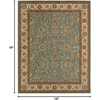 image:imageNourison Home Living Treasures Persian Aqua 510 x ROUND AreaRug EasyCleaning Non Shedding Bed Room Living Room Dining Room Kitchen 6 RoundAqua