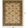 image:imageNourison Home Living Treasures Persian Aqua 510 x ROUND AreaRug EasyCleaning Non Shedding Bed Room Living Room Dining Room Kitchen 6 RoundBeige