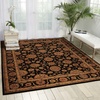 image:imageNourison Home Living Treasures Persian Aqua 510 x ROUND AreaRug EasyCleaning Non Shedding Bed Room Living Room Dining Room Kitchen 6 RoundBlack