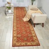 image:imageNourison Home Living Treasures Persian Aqua 510 x ROUND AreaRug EasyCleaning Non Shedding Bed Room Living Room Dining Room Kitchen 6 RoundRust