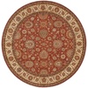 image:imageNourison Home Living Treasures Persian Aqua 510 x ROUND AreaRug EasyCleaning Non Shedding Bed Room Living Room Dining Room Kitchen 6 RoundRust
