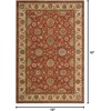 image:imageNourison Home Living Treasures Persian Aqua 510 x ROUND AreaRug EasyCleaning Non Shedding Bed Room Living Room Dining Room Kitchen 6 RoundRust