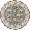 image:imageNourison Home Living Treasures Persian GreyIvory 710 x ROUND Area Rug Easy Cleaning Non Shedding Bed Room Living Room Dining Room Kitchen 8 RoundGreyIvory