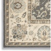 image:imageNourison Home Living Treasures Persian GreyIvory 710 x ROUND Area Rug Easy Cleaning Non Shedding Bed Room Living Room Dining Room Kitchen 8 RoundGreyIvory