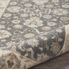image:imageNourison Home Living Treasures Persian GreyIvory 710 x ROUND Area Rug Easy Cleaning Non Shedding Bed Room Living Room Dining Room Kitchen 8 RoundGreyIvory