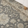 image:imageNourison Home Living Treasures Persian GreyIvory 710 x ROUND Area Rug Easy Cleaning Non Shedding Bed Room Living Room Dining Room Kitchen 8 RoundGreyIvory
