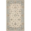 image:imageNourison Home Living Treasures Persian GreyIvory 710 x ROUND Area Rug Easy Cleaning Non Shedding Bed Room Living Room Dining Room Kitchen 8 RoundIvoryAqua