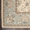 image:imageNourison Home Living Treasures Persian GreyIvory 710 x ROUND Area Rug Easy Cleaning Non Shedding Bed Room Living Room Dining Room Kitchen 8 RoundIvoryAqua