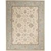image:imageNourison Home Living Treasures Persian GreyIvory 710 x ROUND Area Rug Easy Cleaning Non Shedding Bed Room Living Room Dining Room Kitchen 8 RoundIvoryAqua