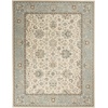 image:imageNourison Home Living Treasures Persian GreyIvory 710 x ROUND Area Rug Easy Cleaning Non Shedding Bed Room Living Room Dining Room Kitchen 8 RoundIvoryAqua