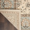 image:imageNourison Home Living Treasures Persian GreyIvory 710 x ROUND Area Rug Easy Cleaning Non Shedding Bed Room Living Room Dining Room Kitchen 8 RoundIvoryAqua