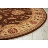 image:imageNourison Home Living Treasures Persian IvoryRed 26 x 8 Area Rug Easy Cleaning Non Shedding Bed Room Living Room Dining Room Kitchen 3x8Brown