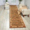 image:imageNourison Home Living Treasures Persian IvoryRed 26 x 8 Area Rug Easy Cleaning Non Shedding Bed Room Living Room Dining Room Kitchen 3x8Green
