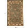 image:imageNourison Home Living Treasures Persian IvoryRed 26 x 8 Area Rug Easy Cleaning Non Shedding Bed Room Living Room Dining Room Kitchen 3x8Green